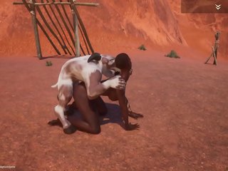 Wild Life game furry 3d animation goat human sex woman